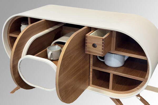 Sideboard 'Kaffeepause' offen