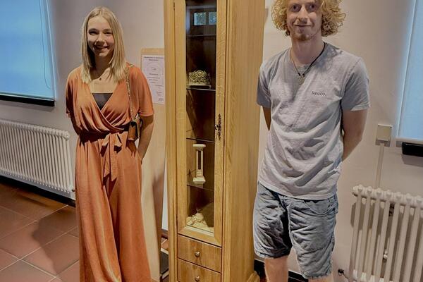 Maike Müller und Finn Hensch